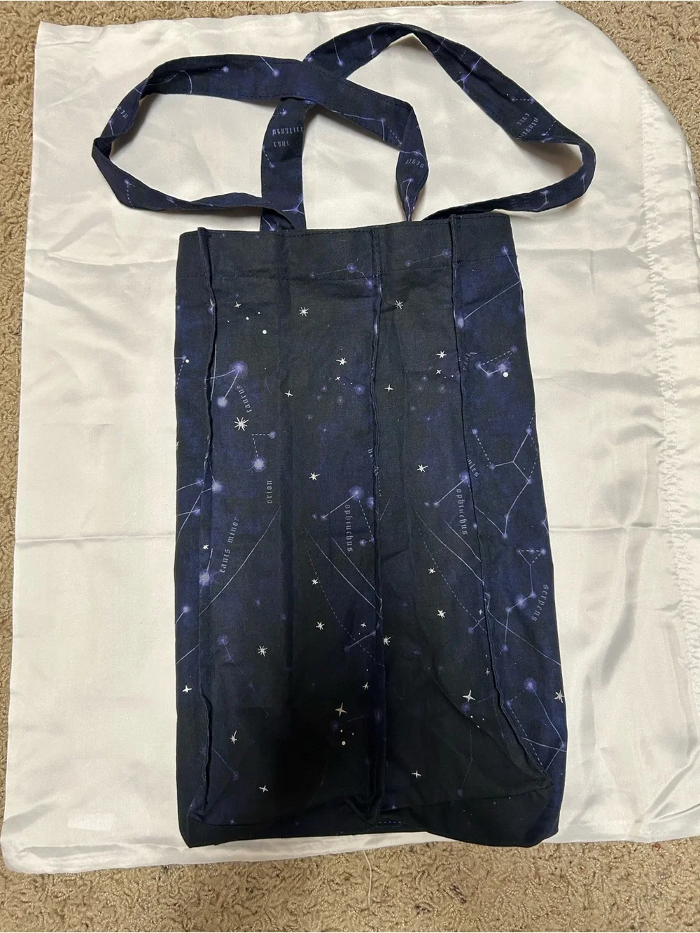 Gucci Navy Constellation Print Tote - Picture 4 of 4